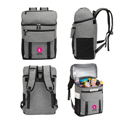 Logan RPET 18-Can Backpack Cooler