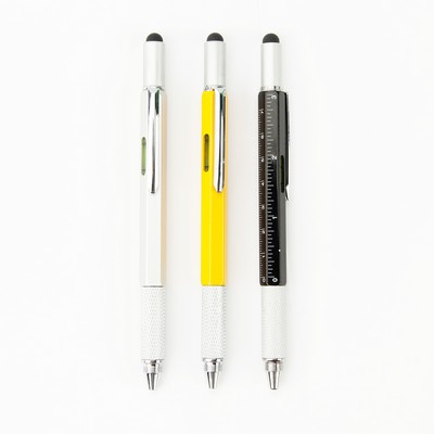 6" 1 Multi functional Ballpoint Pen