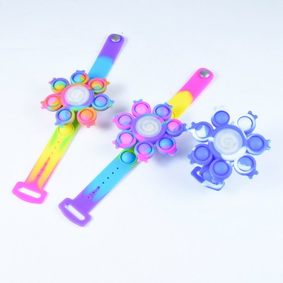 Silicone Push Fidget Toy Bracelet