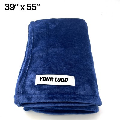 39" X 55" Flannel Fleece Blanket