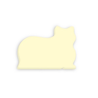 Cat Shaped Post-it® Notes - 25 Sheets