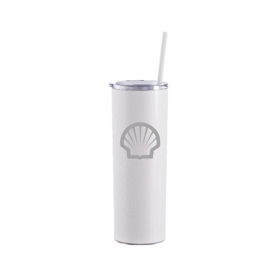 20 Oz. Maars Glitter Moonrock Skinny Steel Tumbler