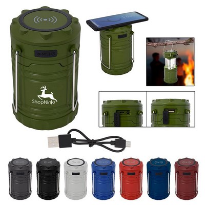 COB Pop-Up Lantern With Wireless Charger