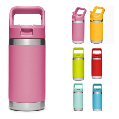 Drinking water bottle with handle