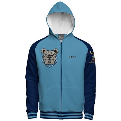 Build Your Own Cotton Fleece Zip-Up Hoodie