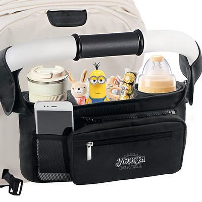 Stroller Organizer with Detachable Pocket