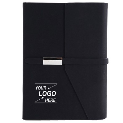 A5 Faux Leather Hardcover Notebook
