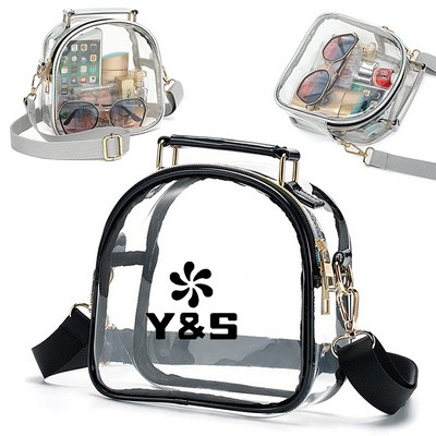Transparent Crossbody Pack Single Shoulder Bag