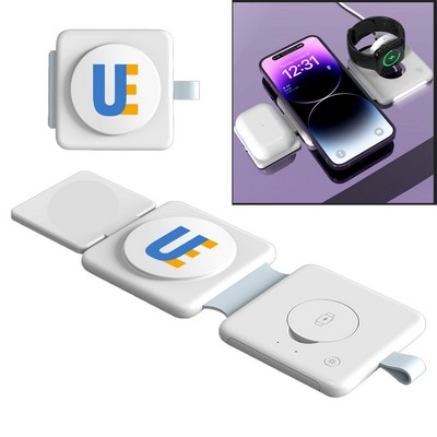 Cypress 3 in 1 MagSafe Foldable Wireless Charger