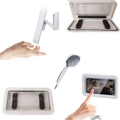 360¡ã Rotation Waterproof Shower Phone Holder