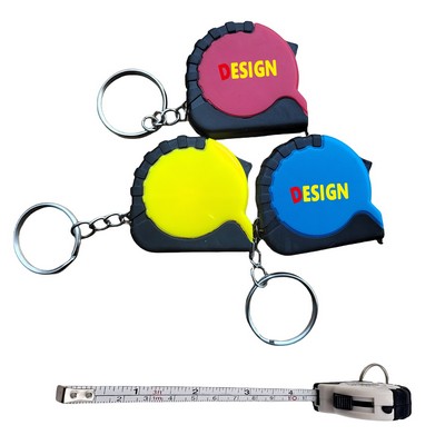 Mini Steel Tape Measure With Full color imprint