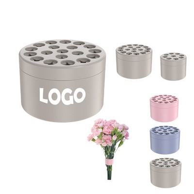 Spiral Silicone Flower Stem Holder