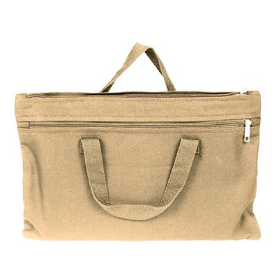 Heavy Canvas Document Bag