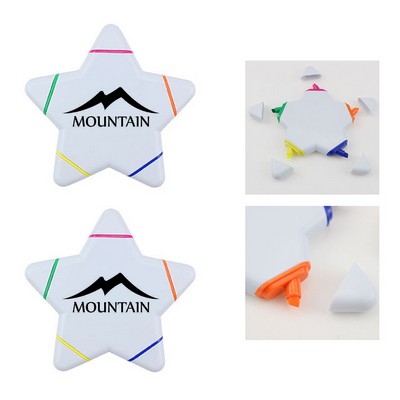 Creative Star Shape Highlighter Mark Maker