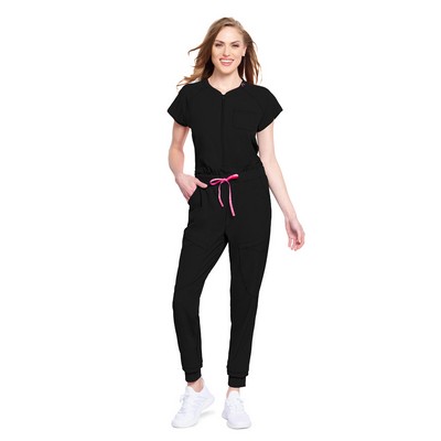 Med Couture - MC AMP - Women's 5-Pocket Zip Front Jump Suit