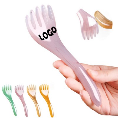Eco-Friendly Resin Scalp Massage Tool