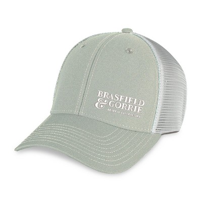Merrimack Hat Co.® Casey Performance Trucker - Grey-White
