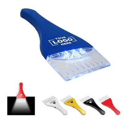 Snowflake Ice Scraper With 3 LED Light