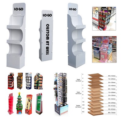 Custom Corrugated Cardboard Stand Up Displays