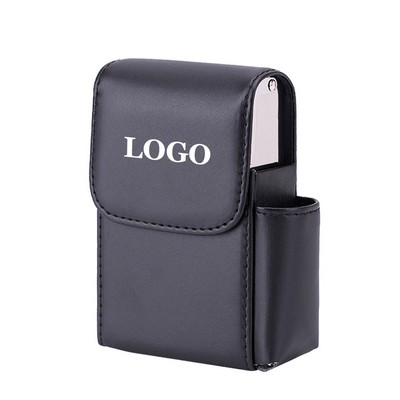 Cigarette Case With Lighter Holder