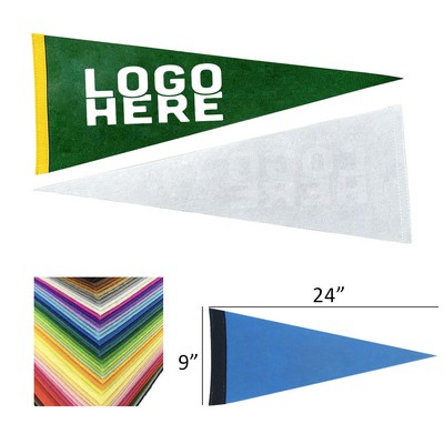 9" x 24" Single-Sided Felt Banners