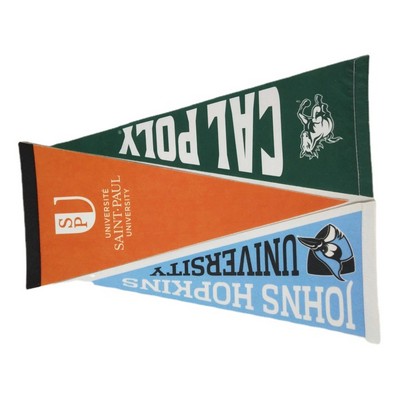 Felt Triangular Advertising Banner