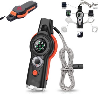 7" 1 Emergency Survival Whistle