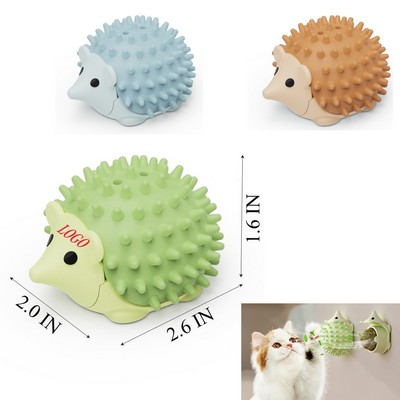 Cat Licking Catnip Ball Toy