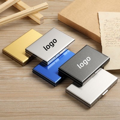 Stainless Steel Card Holder with Blocking Function