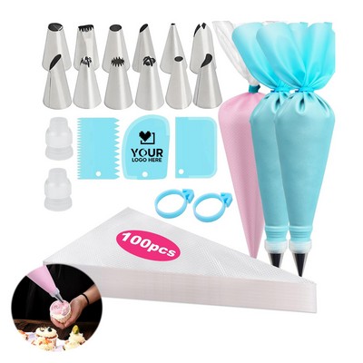 Piping Bags and Tips Set
