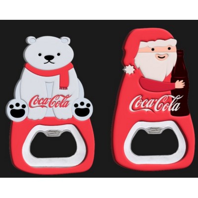 Christmas-Themed Rubber Bottle Opener
