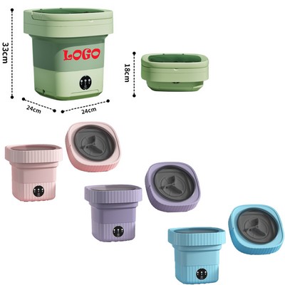 Automatic Mini Portable Folding Washing Machine