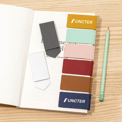 Ribbon Shape Bookmark Leatherette Page Corner Bookmarks for Book Lover, Reader, Book Worm