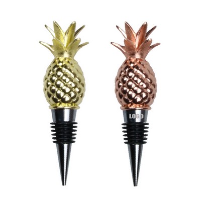 Stylish Round Pineapple Wine Cork Bottle Stopper