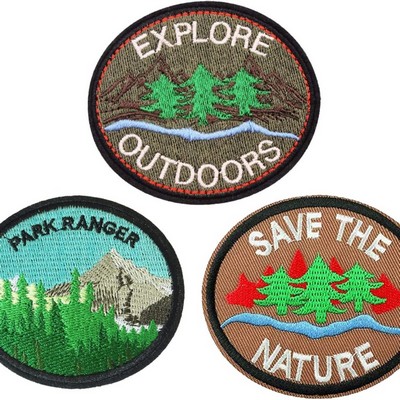 3''*3'' Full Color Woven Patch