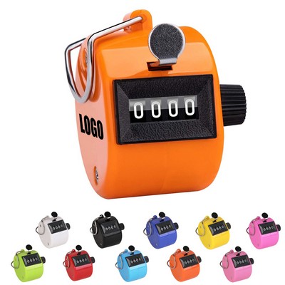 Plastic Hand Tally Counter With Instant Reset Knob