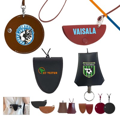 Hunie Neck Leather Pouch