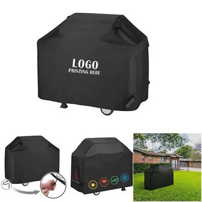 58 Inch 420D Double Layer Fabric Bbq Grill Cover