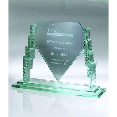 Armor Glass Award, 7 3/4"H