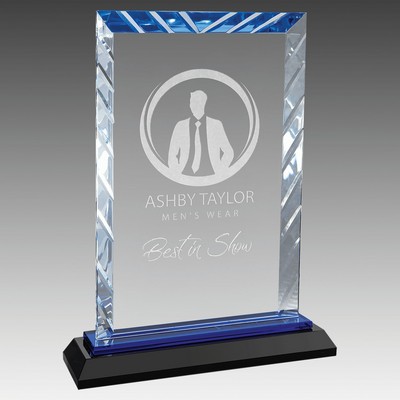 Rectangle Accent Glass on Base