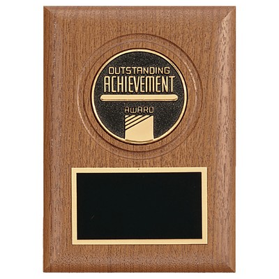 American Walnut CAM Plaque (Medallion Sold Separately)
