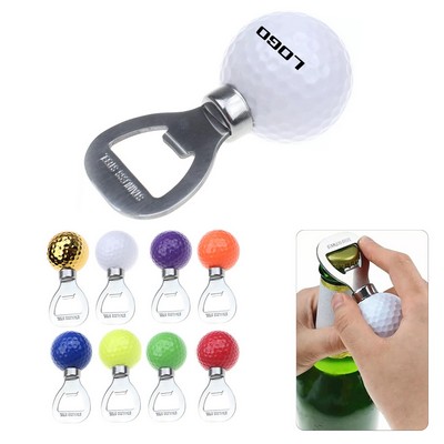 Golf Ball Bottle Opener