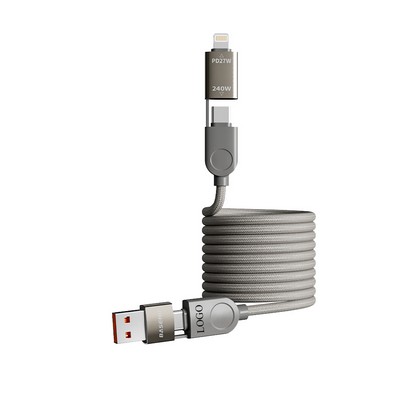 240W 4 in 1 Fast Charging Cable