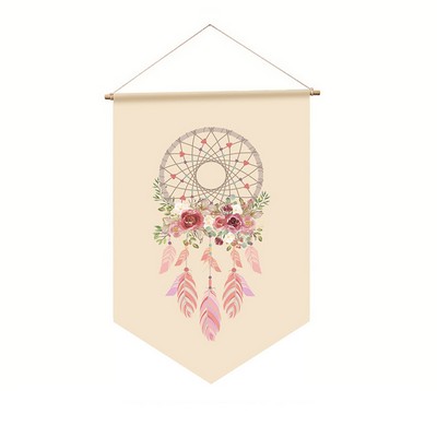 11.8''x17.7''H Camping Flag Hanging Wall Canvas Banner