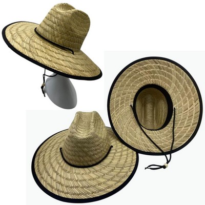 Fashion Summer Wide Brim Sun Protection Straw Hat