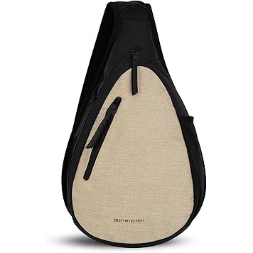 Sherpani Esprit Anti-Theft Sling Bag, Straw, 10L