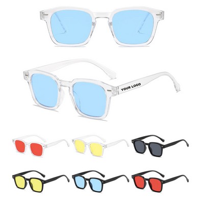 Transparent Anti-UV Fashion Trendy Sunglasses
