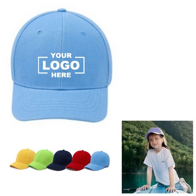 Kids Adjustable Lightweight Baseball Cap for Boys and Girls.