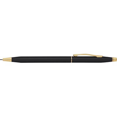 Cross® Classic Century® Cross Classic Black with 23KT Gold Plated Appointments 0.7mm Pencil