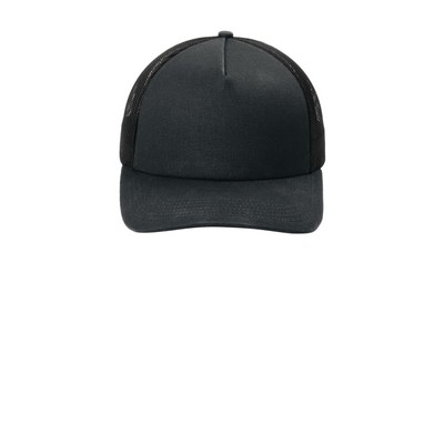 Port Authority Low-Profile Snapback 5-Panel Trucker Cap